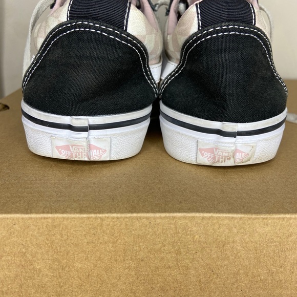 Vans Old Skool Checkerboard Skate Shoe - Picture 6 of 8